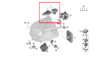 MODULO LED ESQUERDO BMW X2 63117489237