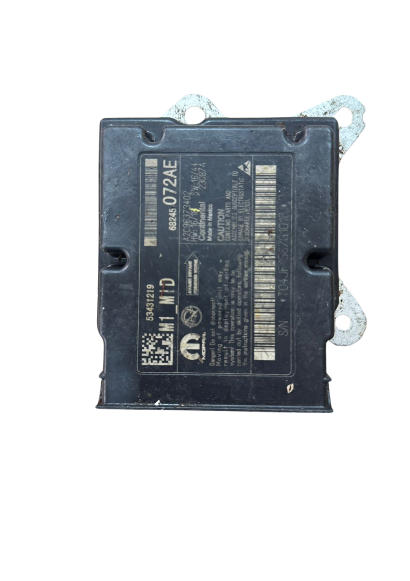 53431219 68245072AE Modulo Airbag Jeep Compass