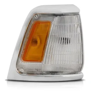 Lanterna Dianteira Hilux 4X2 1993 a 2001 Cristal/ Ambar Cromada Lado Direito _ TYC