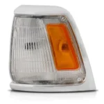 Lanterna Dianteira Hilux 4X2 1993 a 2001 Cristal/ Ambar Cromada Lado Esquerdo _ TYC
