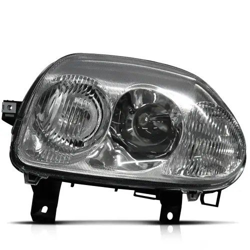 Farol Clio 2000 a 2002 Elétrico (foco Duplo) Lado Esquerdo