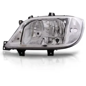 Farol Sprinter 2003 em diante com Auxiliar Elétrico Liso Lado Esquerdo _