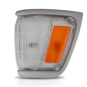 Lanterna Dianteira Hilux 4X2 1993 a 2001 Cristal/ Ambar Cinza Lado Direito _ Importado