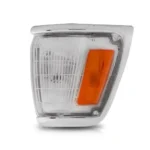Lanterna Dianteira Hilux 4X2 1993 a 2001 Cristal/ Ambar Cromada Lado Direito _ Importado
