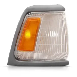 Lanterna Dianteira Hilux 4X2 1993 a 2001 Cristal/ Ambar Cinza Lado Direito _ TYC