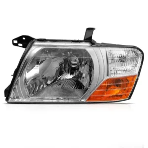 Farol Pajero 2000 a 2007 Full Cromado Lado Esquerdo TYC