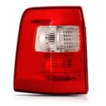 Lanterna Traseira Ecosport 2004 a 2007 Cristal/ Vermelha Lado Esquerdo _