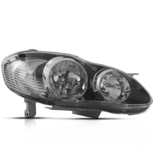 Farol Corolla 2005 a 2007 (fielder) Mascara Negra Lado Direito TYC