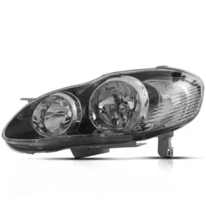 Farol Corolla 2005 a 2007 (fielder) Mascara Negra Lado Esquerdo TYC