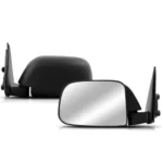 Retrovisor Externo Hilux 1993 em diante 01 4X2 Lado Esquerdo Fixo Preto