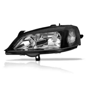 Farol Astra 1999 a 2002 Mascara Negra Lado Esquerdo