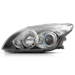 Farol I30 2010 em diante Elétrico Mascara Negra Lado Esquerdo