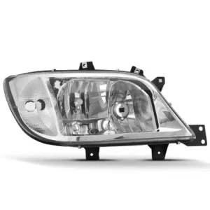Farol Sprinter 2003 em diante sem Auxiliar Elétrico Liso Lado Direito