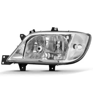 Farol Sprinter 2003 em diante sem Auxiliar Elétrico Liso Lado Esquerdo