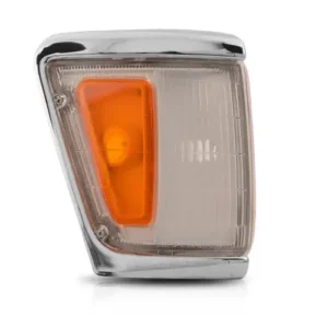Lanterna Dianteira Hilux 4X4 1993 a 2001 Cristal/ Ambar Cromada Lado Direito