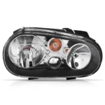 Farol Golf 1999 em diante sem Auxiliar Mascara Negra Lado Direito