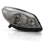 Farol Sandero 2012 a 2014 Cromado Lado Direito