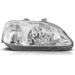 Farol Civic 1999 a 2000 Cristal com Lampada DE Estacionamento Lado Direito Importado