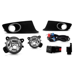 KIT Farol Auxiliar FOX 2010 em diante 13 com Mold. Botao Similar