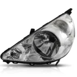 Farol FIT 2007 a 2008 Cromado Lado Esquerdo Importado