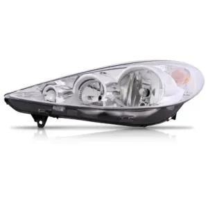 Farol Peugeot 207 2009 em diante Cromado Lado Esquerdo Importado