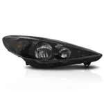 Farol Peugeot 207 2009 em diante Mascara Negra Lado Direito