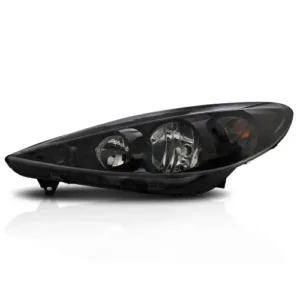 Farol Peugeot 207 2009 em diante Mascara Negra Lado Esquerdo