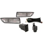 KIT Farol Auxiliar Corolla 2002 em diante 04 Botao Similar