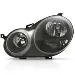 Farol Polo 2003 a 2006 Mascara Negra Lado Direito