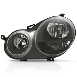 Farol Polo 2003 a 2006 Mascara Negra Lado Direito