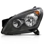 Farol Vectra 2006 a 2009 Mascara Negra Lado Esquerdo