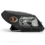 Farol Sandero 2008 em diante Mascara Negra Lado Direito