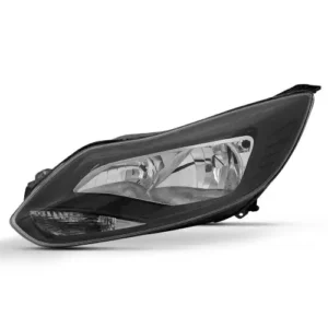 Farol Focus 2014 em diante sem LED Mascara Negra Lado Esquerdo TYC
