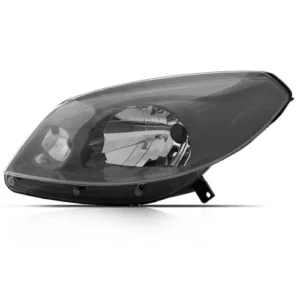 Farol Sandero 2012 a 2014 Mascara Cinza Lado Esquerdo DEPO
