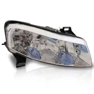 Farol Stilo 2002 em diante Cromado sem Auxiliar Plug Quadrado Lado Direito