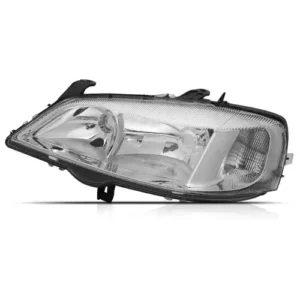 Farol Astra 1999 a 2002 Cromado Lado Esquerdo