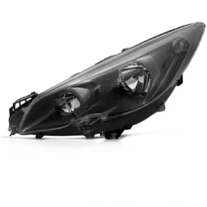 Farol Peugeot 308 2016 em diante Preto Lado Esquerdo