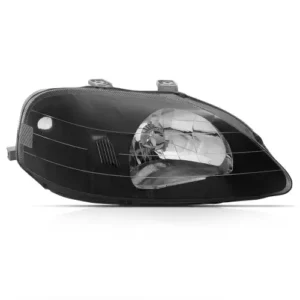 Farol Civic 1999 a 2000 Preto com Lampada DE Estacionamento Lado Direito