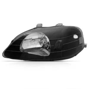 Farol Civic 1999 a 2000 Preto com Lampada DE Estacionamento Lado Esquerdo