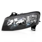 Farol Stilo 2002 em diante Mascara Negra sem Auxiliar Plug Quadrado Lado Esquerdo