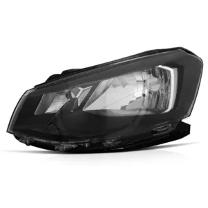 Farol GOL 2017 em diante G7 Simples Friso Preto Lado Esquerdo TYC