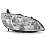 Farol Civic 2004 a 2006 Cristal Lado Direito