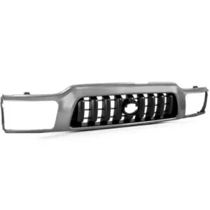 Grade Hilux 2002 a 2004 4X4 Preta com Friso Cromado