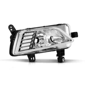 Farol Auxiliar Polo 2018 em diante Cromado sem LED Lado Direito