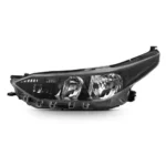 Farol Yaris 2018 em diante Mascara Negra Lado Esquerdo