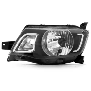 Farol Kwid 2017 em diante Moldura Preta Lado Esquerdo