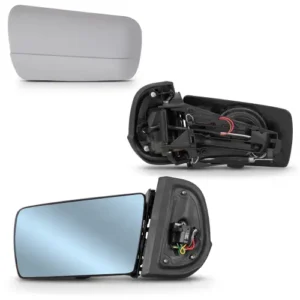 Retrovisor Externo Classe C 1993 em diante 00 Lado Esquerdo Elétrico com Capa 7 Pinos