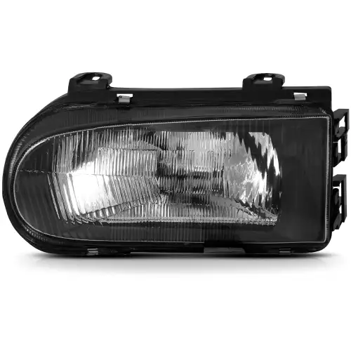 Farol GOL 1995 a 1999 (mod. A/ C) Mascara Negra (pc) Lado Esquerdo