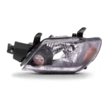 Farol Airtrek 2003 a 2006 Mascara Negra Lado Esquerdo