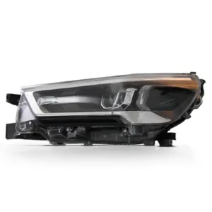 Farol Hilux 2021 em diante Cromado com LED (modelo Srv) Lado Esquerdo